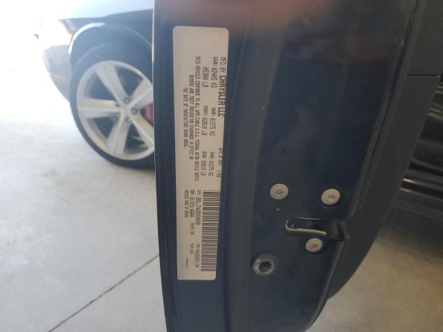 2B3LJ74W29H590598 - 2009 DODGE CHALLENGER SRT-8 BLACK photo 12