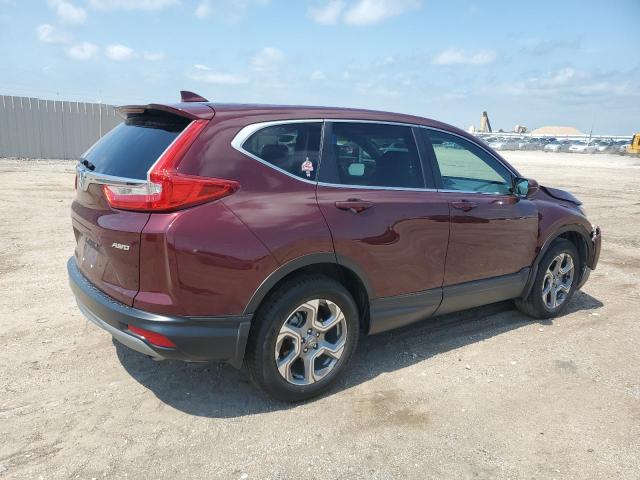 7FARW2H84JE033277 - 2018 HONDA CR-V EXL 栗色 照片 3