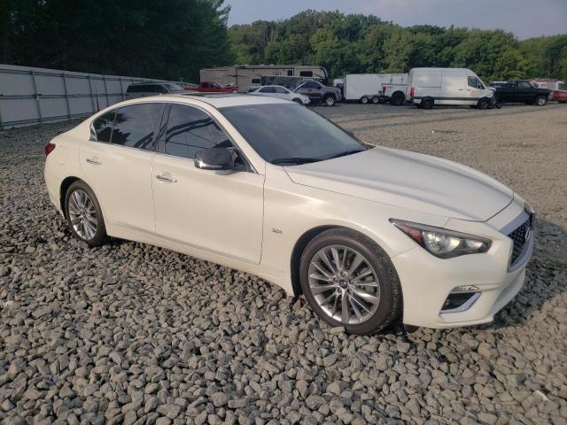 JN1EV7ARXKM552343 - 2019 INFINITI Q50 LUXE WHITE photo 4