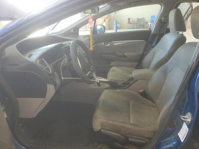 2HGFB2F8XEH512480 - 2014 HONDA CIVIC EX BLUE photo 7