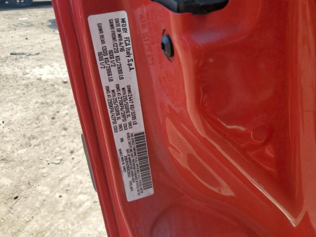 ZFBERFAT9G6C81512 - 2016 RAM PROMASTER Rouge photo 13