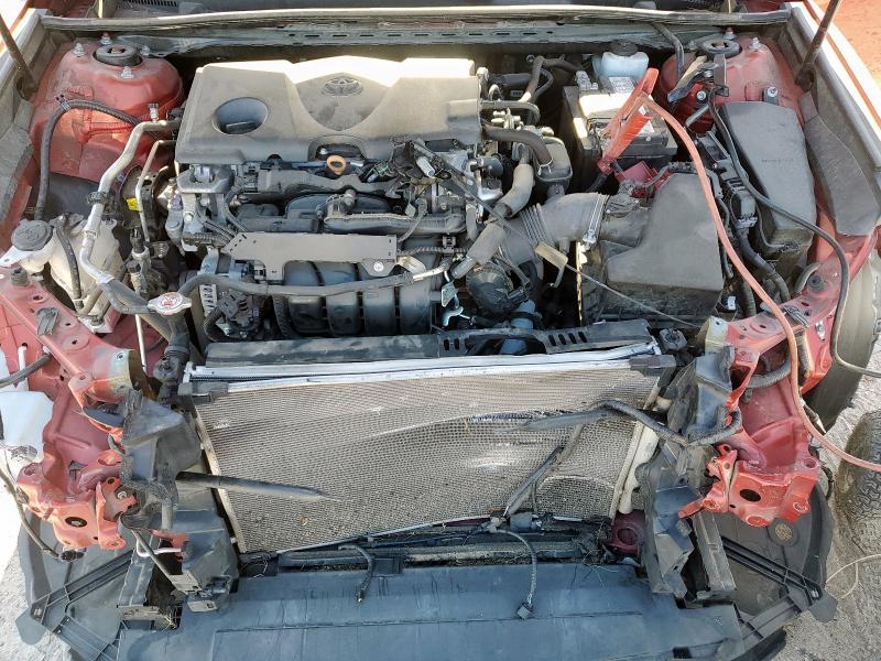 4T1B11HK2KU275457 - 2019 TOYOTA CAMRY L RED photo 11