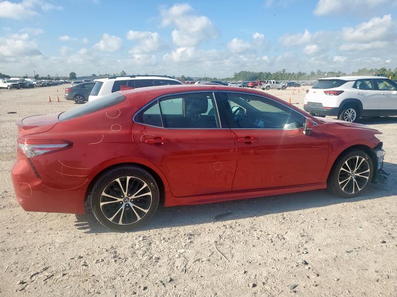 4T1B11HK2KU275457 - 2019 TOYOTA CAMRY L RED photo 3