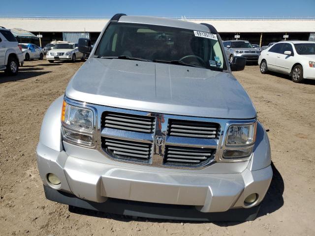 1D8GU58K87W639550 - 2007 DODGE NITRO SLT SILVER photo 5