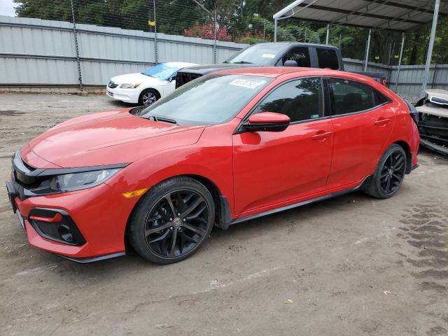 SHHFK7H41LU221468 - 2020 HONDA CIVIC SPORT 红色 照片 1