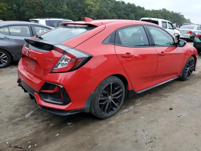 SHHFK7H41LU221468 - 2020 HONDA CIVIC SPORT 红色 照片 3