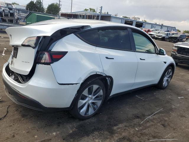 5YJYGAEE4MF231421 - 2021 TESLA MODEL Y WHITE photo 3