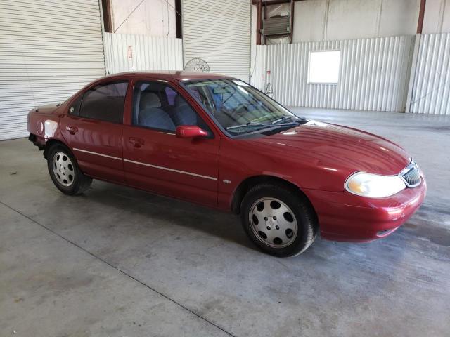 1MEFM6533XK618592 - 1999 MERCURY MYSTIQUE GS RED photo 4