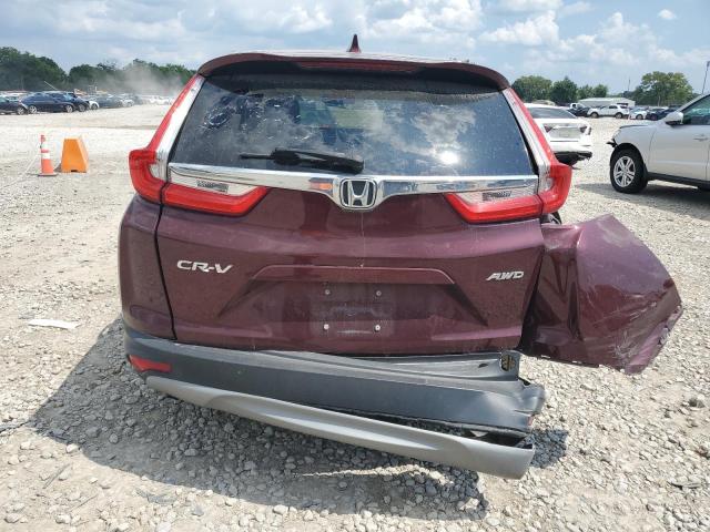 2HKRW2H81KH654944 - 2019 HONDA CR-V EXL RED photo 6