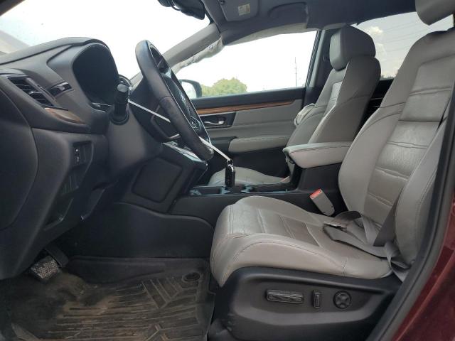 2HKRW2H81KH654944 - 2019 HONDA CR-V EXL RED photo 7