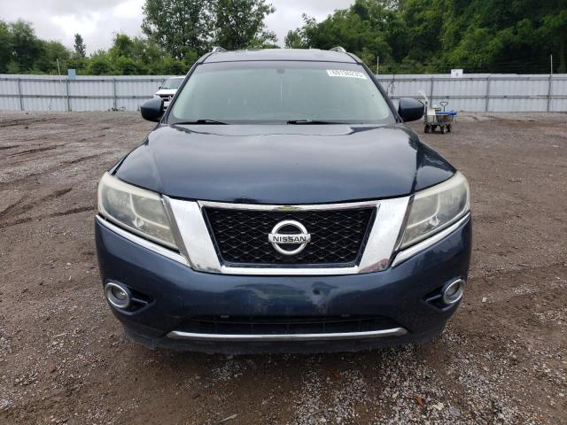 5N1AR2MN4EC630407 - 2014 NISSAN PATHFINDER S BLUE photo 5