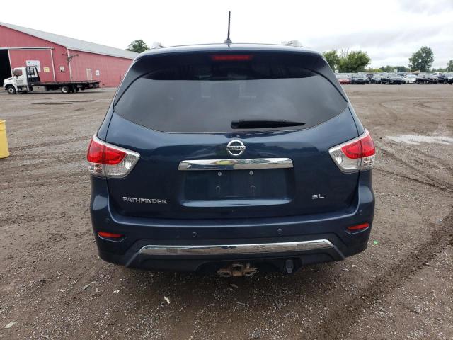 5N1AR2MN4EC630407 - 2014 NISSAN PATHFINDER S BLUE photo 6