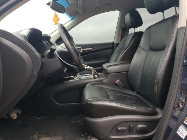 5N1AR2MN4EC630407 - 2014 NISSAN PATHFINDER S BLUE photo 7