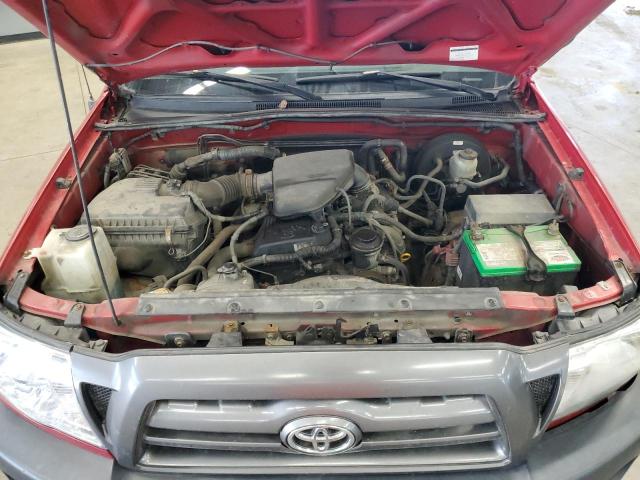 5TEUX4EN2AZ683460 - 2010 TOYOTA TACOMA ACCESS CAB წითელი ფოტო 11