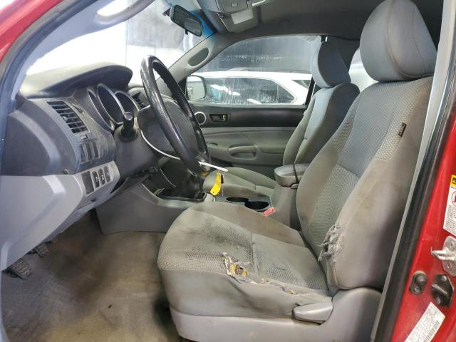 5TEUX4EN2AZ683460 - 2010 TOYOTA TACOMA ACCESS CAB წითელი ფოტო 7