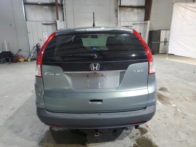 JHLRM4H51CC011632 - 2012 HONDA CR-V EX GREEN photo 6