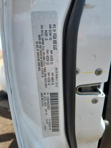 1C3CDFAA5GD592837 - 2016 DODGE DART SE WHITE photo 12