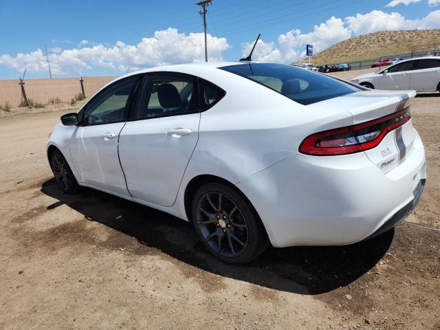 1C3CDFAA5GD592837 - 2016 DODGE DART SE WHITE photo 2