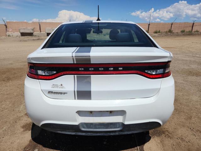 1C3CDFAA5GD592837 - 2016 DODGE DART SE WHITE photo 6