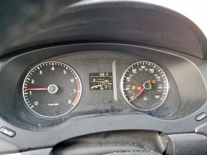 3VWD17AJ7EM354971 - 2014 VOLKSWAGEN JETTA SE SILVER photo 9