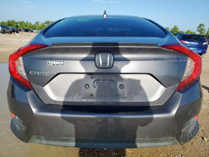 19XFC1F70JE000407 - 2018 HONDA CIVIC EXL Մոխրագույն լուսանկար 6