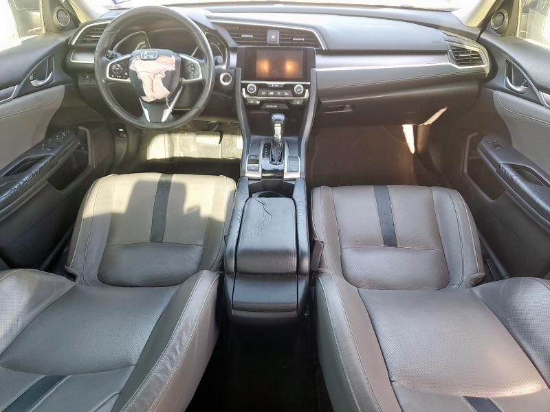 19XFC1F70JE000407 - 2018 HONDA CIVIC EXL Մոխրագույն լուսանկար 8