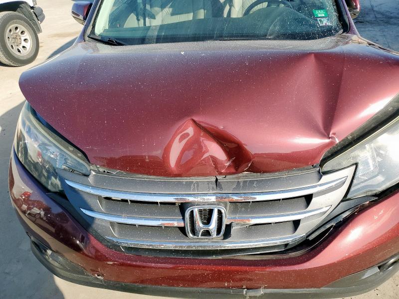 5J6RM4H70CL042458 - 2012 HONDA CR-V EXL 红色 照片 12