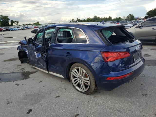 WA1BNAFYXJ2089282 - 2018 AUDI Q5 PREMIUM PLUS BLUE photo 2