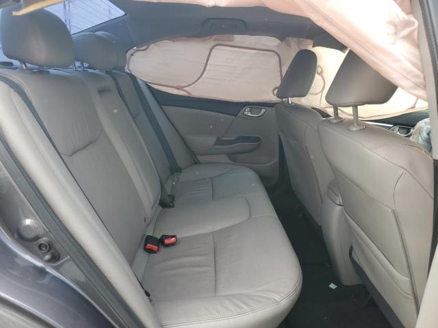 19XFB2F92EE269783 - 2014 HONDA CIVIC EXL GRAY photo 10