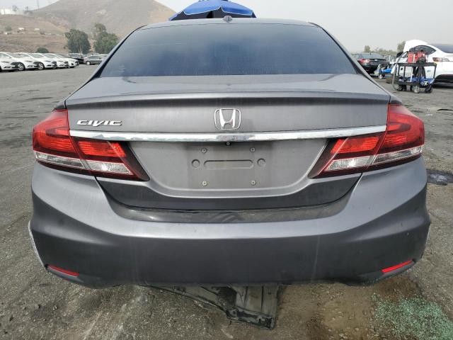 19XFB2F92EE269783 - 2014 HONDA CIVIC EXL GRAY photo 6