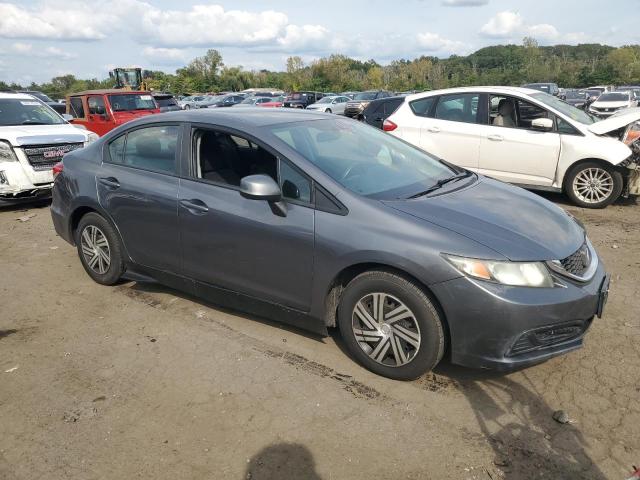 19XFB2F50DE015310 - 2013 HONDA CIVIC LX GRAY photo 4