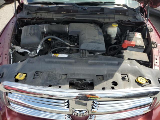 1C6RR6GG9JS123523 - 2018 RAM 1500 SLT Bordo fotoğraf 11