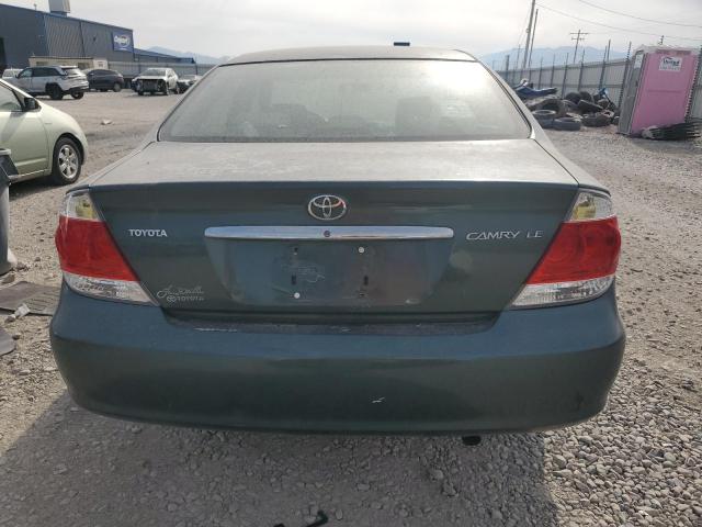 4T1BE32K45U097676 - 2005 TOYOTA CAMRY LE GREEN photo 6