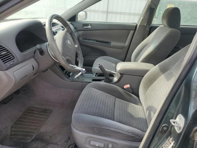 4T1BE32K45U097676 - 2005 TOYOTA CAMRY LE GREEN photo 7