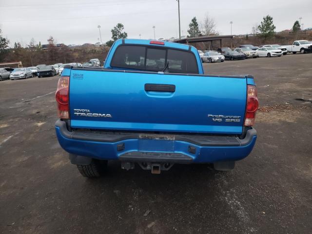 5TETU62N27Z449767 - 2007 TOYOTA TACOMA PRERUNNER ACCESS CAB BLUE photo 6