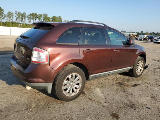 2FMDK3JC4ABA81022 - 2010 FORD EDGE SEL MAROON photo 3