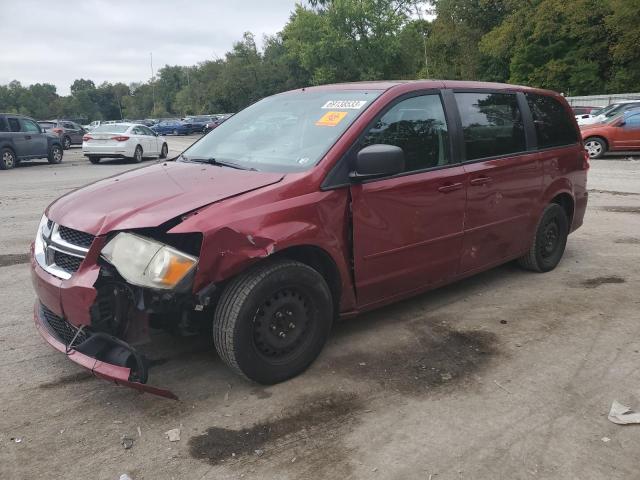 2D4RN4DG5BR603478 - 2011 DODGE GRAND CARA EXPRESS MAROON photo 1