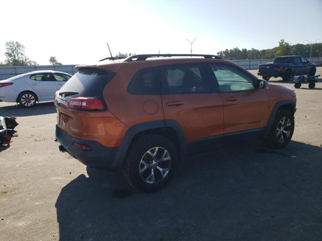 1C4PJMBS7GW112724 - 2016 JEEP CHEROKEE TRAILHAWK ORANGE photo 3