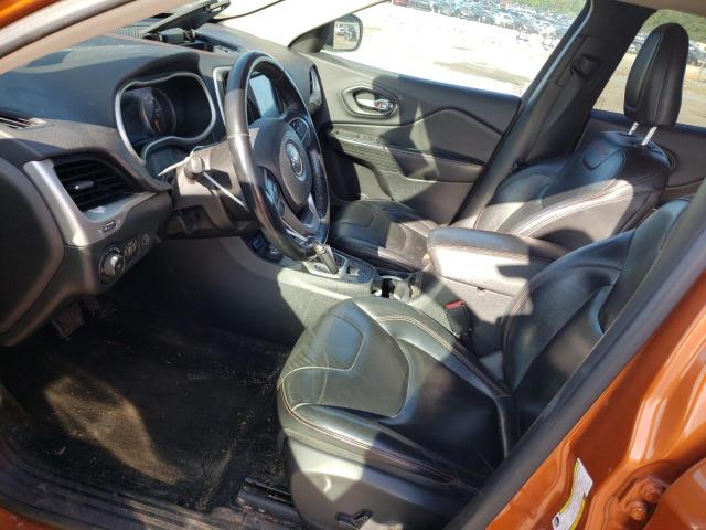 1C4PJMBS7GW112724 - 2016 JEEP CHEROKEE TRAILHAWK ORANGE photo 7