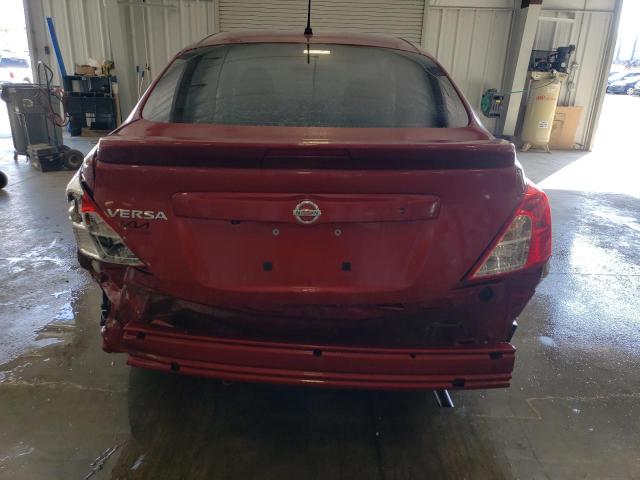 3N1CN7AP4KL849401 - 2019 NISSAN VERSA S RED photo 6