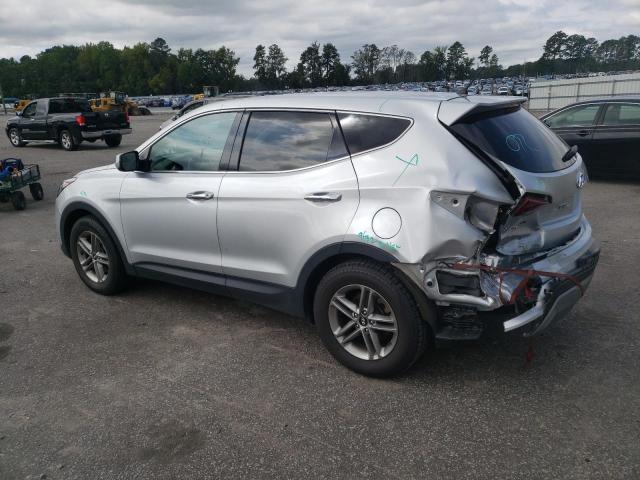 5XYZT3LB9JG551228 - 2018 HYUNDAI SANTA FE S SILVER photo 2