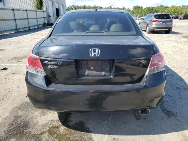 1HGCP268X8A100745 - 2008 HONDA ACCORD EXL BLACK photo 6