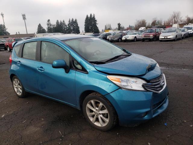 3N1CE2CP0EL360367 - 2014 NISSAN VERSA NOTE S TURQUOISE photo 4