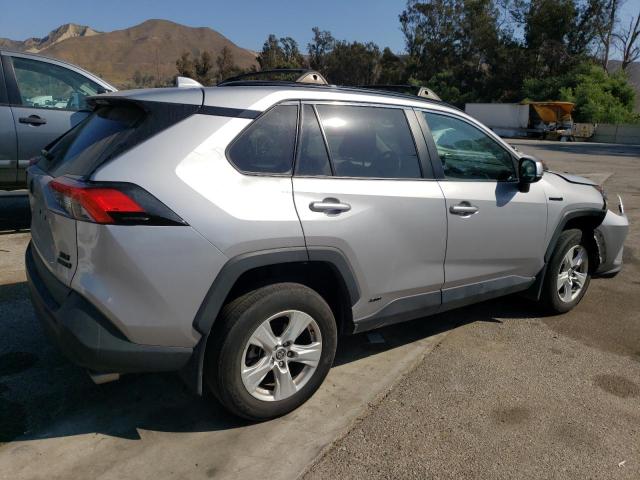 4T3RWRFV9MU016583 - 2021 TOYOTA RAV4 XLE ვერცხლისფერი ფოტო 3