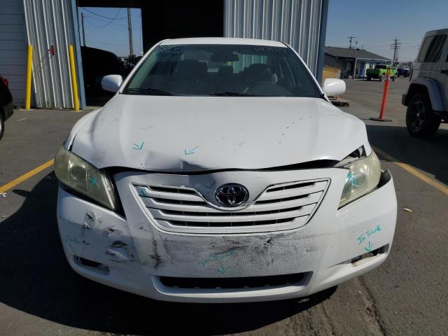 4T1BE46K98U743086 - 2008 TOYOTA CAMRY CE WHITE photo 5