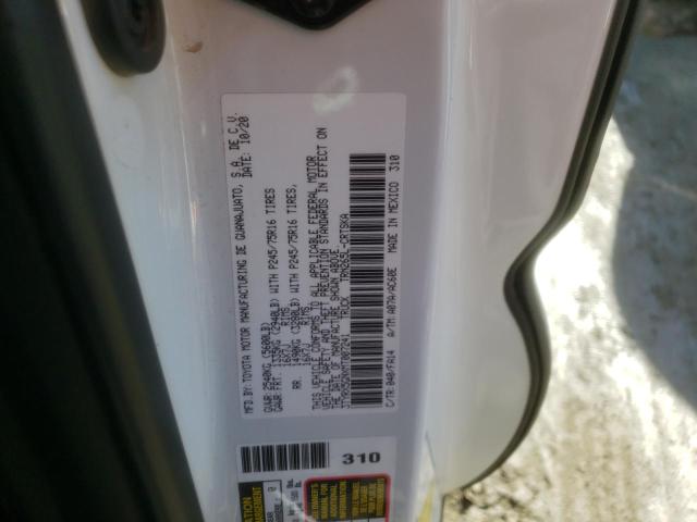 3TYRX5GNXMT007241 - 2021 TOYOTA TACOMA ACCESS CAB თეთრი ფოტო 12