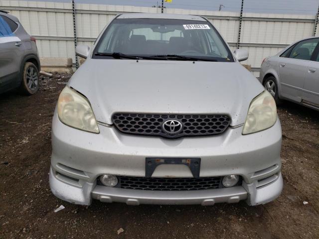 2T1KR32E84C313589 - 2004 TOYOTA COROLLA MA XR SILVER photo 5