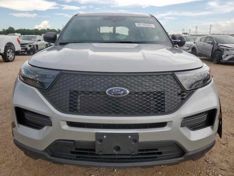 1FM5K8AB2PGA36574 - 2023 FORD EXPLORER POLICE INTERCEPTOR GRAY photo 5