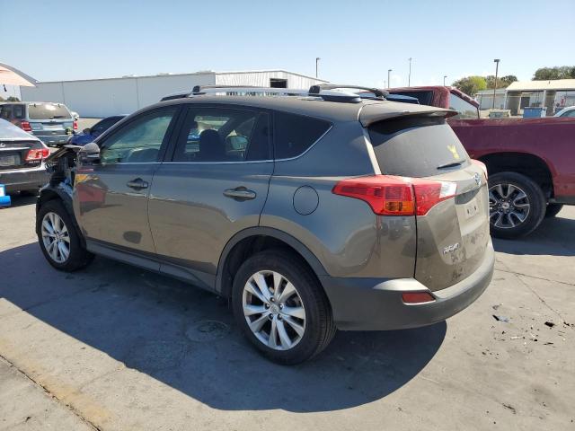 JTMYFREV2FD044691 - 2015 TOYOTA RAV4 LIMITED ნაცრისფერი ფოტო 2