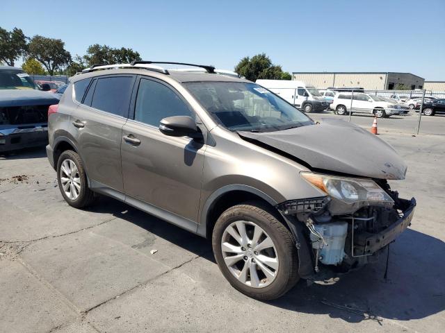 JTMYFREV2FD044691 - 2015 TOYOTA RAV4 LIMITED ნაცრისფერი ფოტო 4